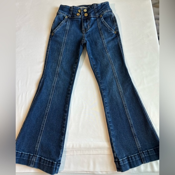 Rock & Roll Cowgirl Other - Little Girls Blue Flared Jeans